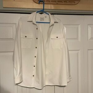NWOT ROWM Button Up Jacket